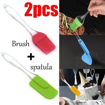 GlideCoat Duo – Silicone Oil Brush & Multi-Spreader Set